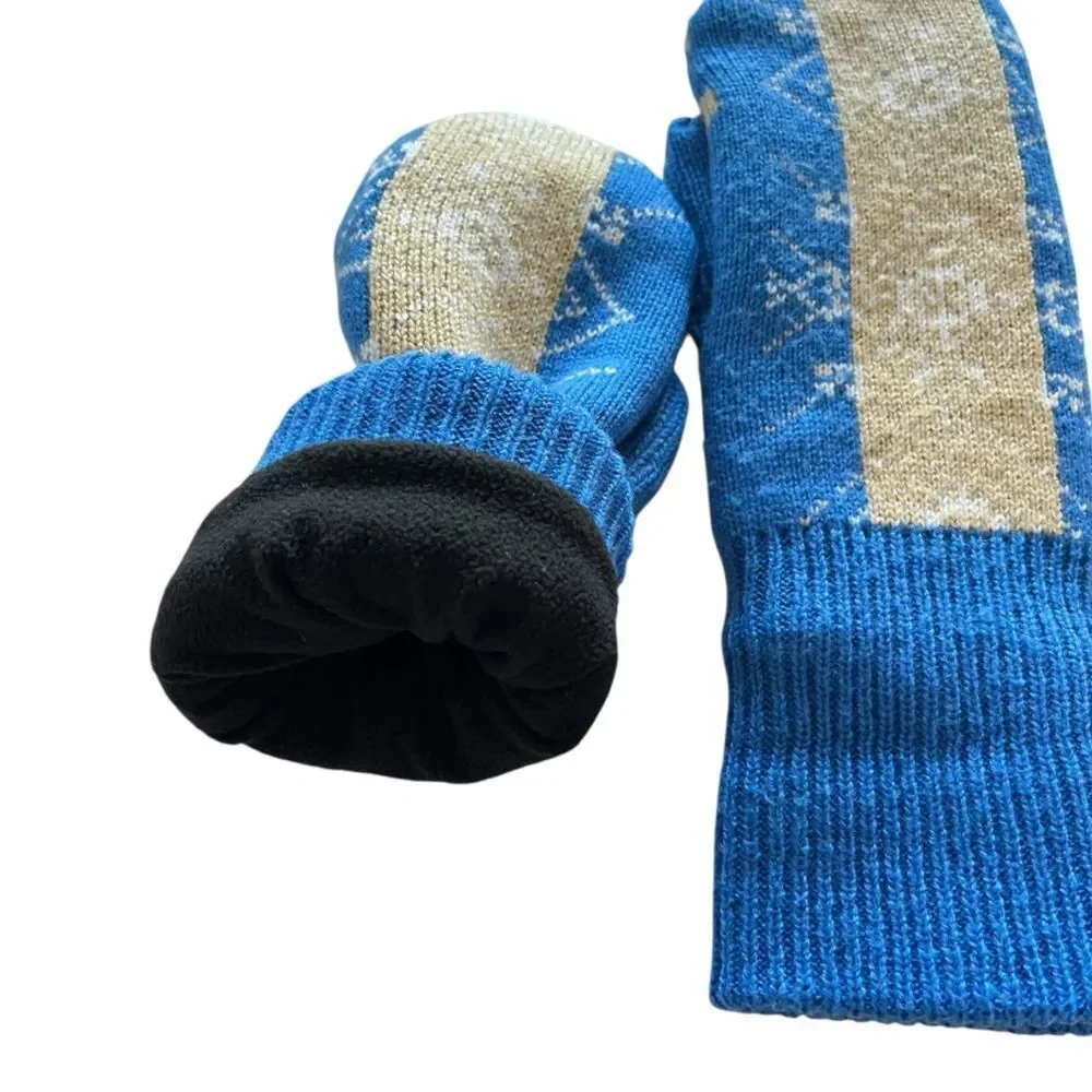 Adidas UCLA Vintage Knitted Mittens